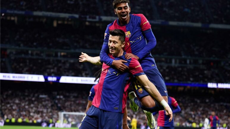 رجل مباراة ريال مدريد وبرشلونة في الدوري الإسباني