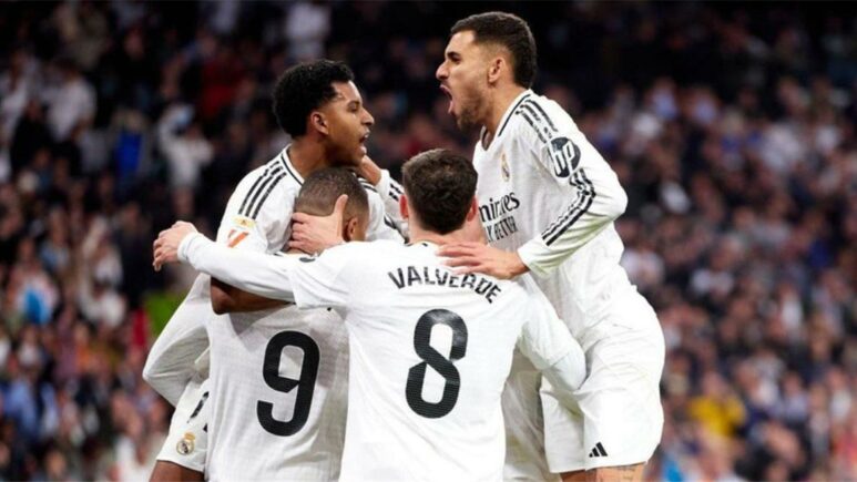 رجل مباراة ريال مدريد ولاس بالماس في الدوري الإسباني