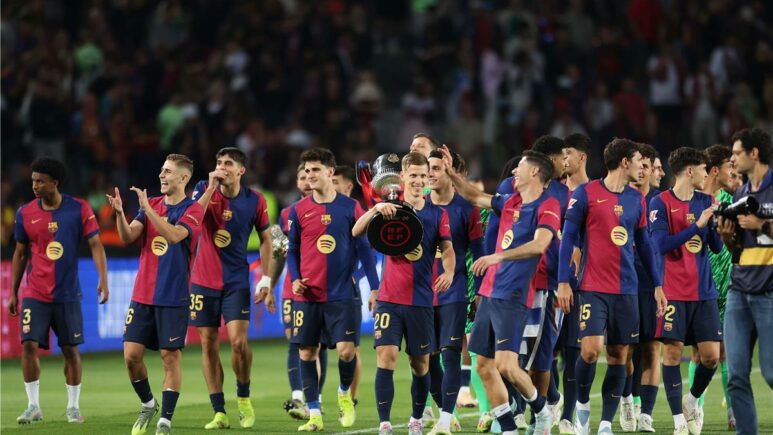 إصابة نجم برشلونة واستبعاده من قائمة منتخب إسبانيا.. وتحديد مدة غيابه