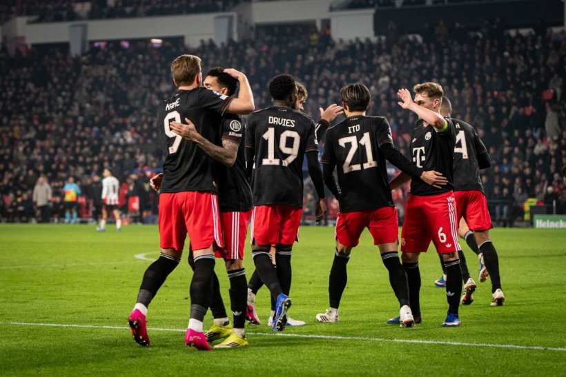 بايرن ميونخ يقهر آيندهوفن 2-1