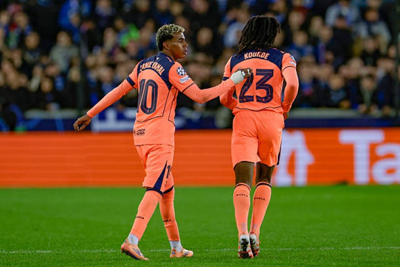 كوندي ويامال يسيطران على البناء الهجومي في برشلونة