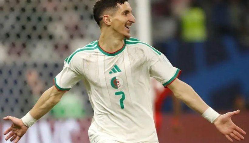 عادل بولبينة رجل المباراة ويقود الجزائر إلى ربع نهائي كأس إفريقيا