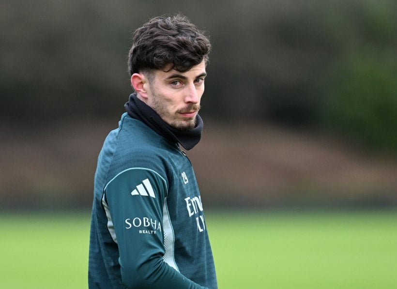 كاي هافيرتز يتواجد في قائمة أرسنال لمواجهة بورتسموث