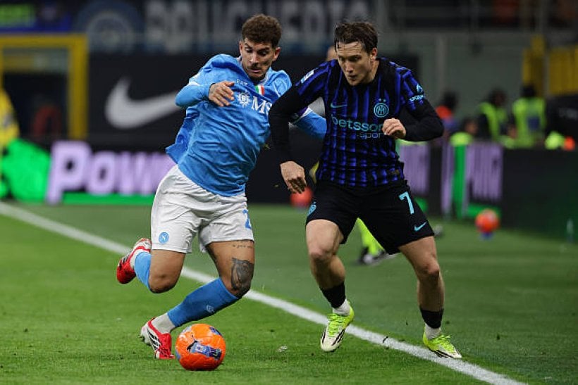 تعادل مثير يحسم مواجهة إنتر ميلان ونابولي في الكالتشيو