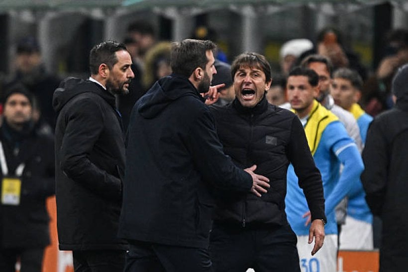 الكشف عن عقوبة كونتي بعد طرده أمام إنتر ميلان