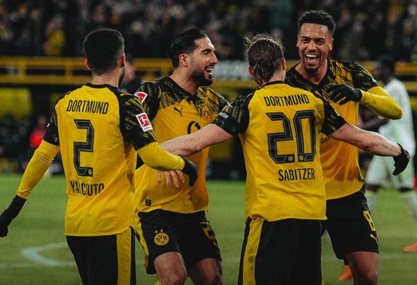 دورتموند يحقق فوزاً كبيراً على بريمن في البوندسليجا