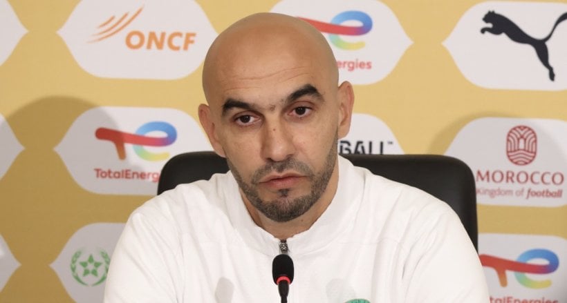 الركراكي: بلوغ النهائي كان حلمًا ونريد التتويج أمام السنغال
