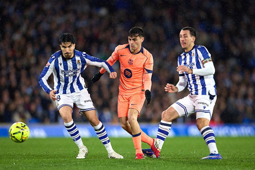 برشلونة يتعثر أمام ريال سوسيداد في الليجا