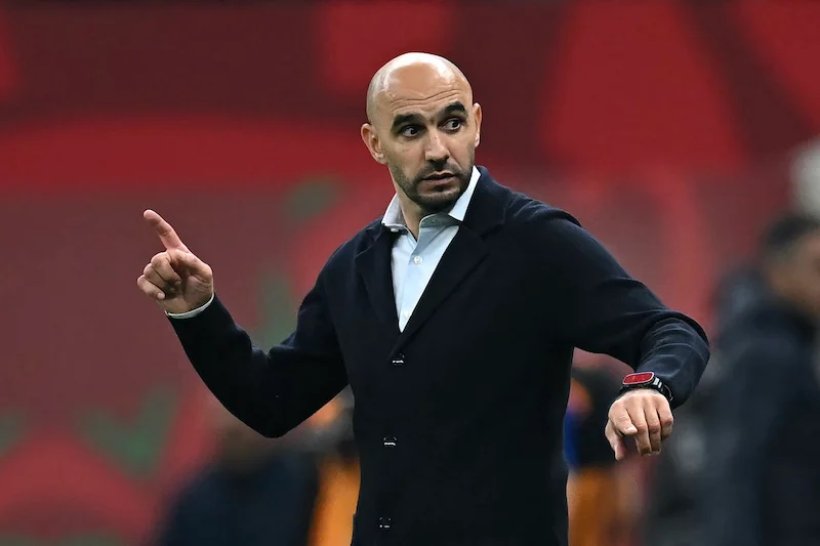 الركراكي: كنا قريبين من اللقب، وكرة القدم لم تنصفنا