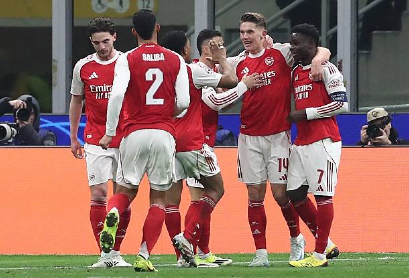 أرسنال يحجز مقعده في ثمن نهائي دوري الأبطال بالفوز أمام إنتر ميلان