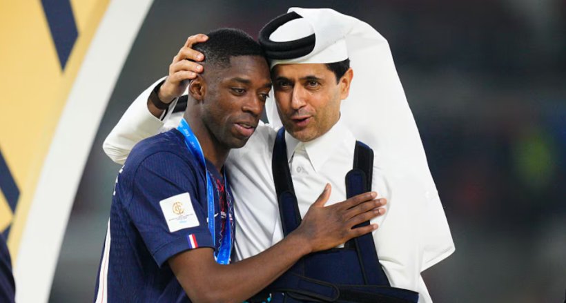 باريس سان جيرمان يفتح ملف تجديد عقد ديمبيلي بشروط خاصة