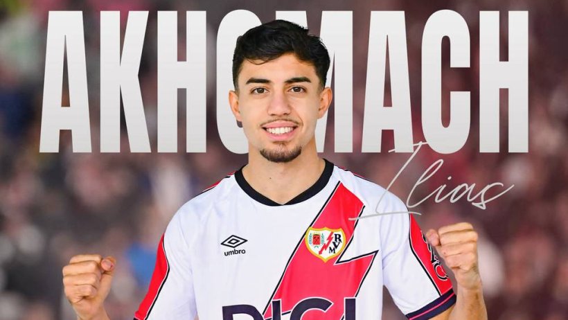 رايو فاليكانو يعلن ضم إلياس أخوماش معارًا من فياريال