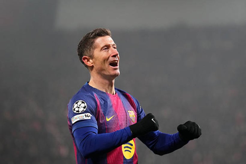 ليفاندوفسكي: الطقس لم يكن سهلًا، وسعيد بتسجيل هدفي الأول