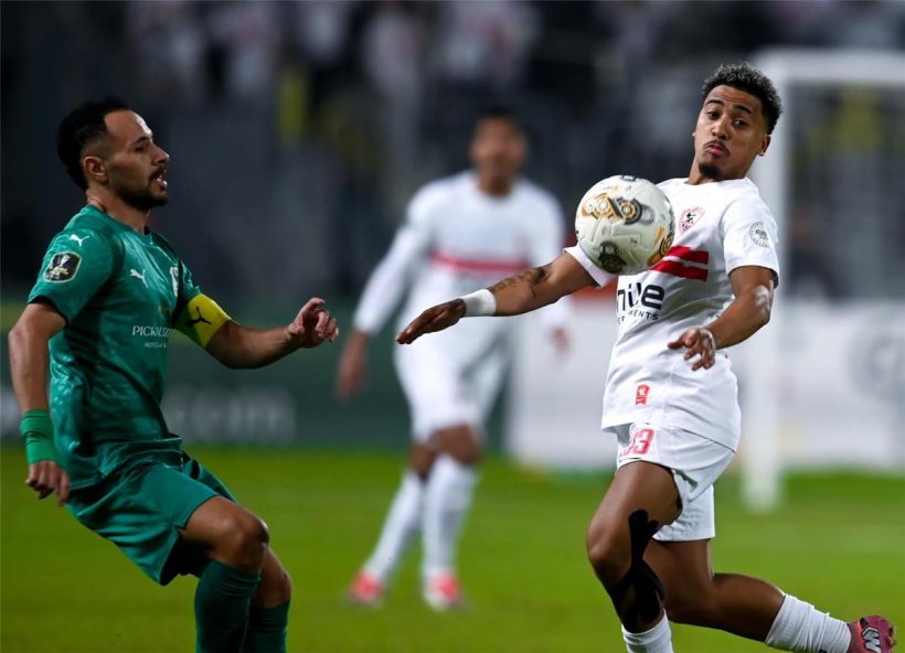 التعادل السلبي يحسم مواجهة الزمالك والمصري بالكونفيدرالية