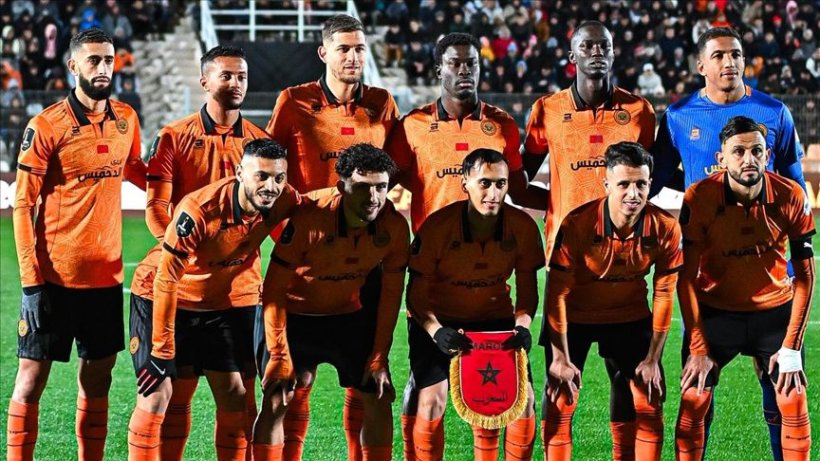 طاقم تحكيم موريتاني لمباراة بيراميدز ونهضة بركان