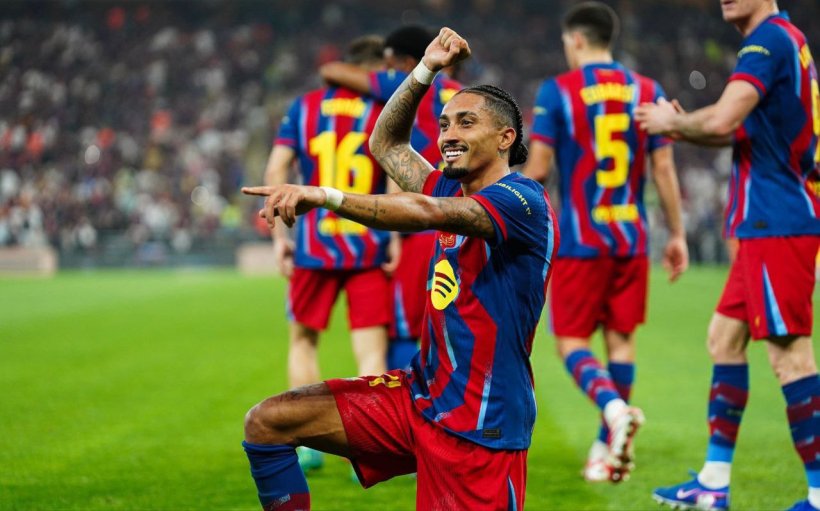 برشلونة يكشف عن طبيعة إصابة رافينيا ومدة غيابه