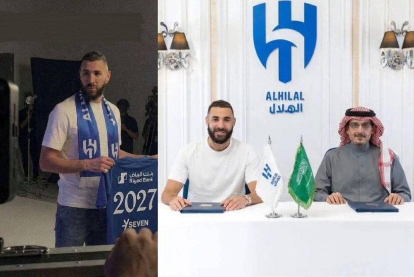 رسمياً.. الهلال يعلن التعاقد مع كريم بنزيما