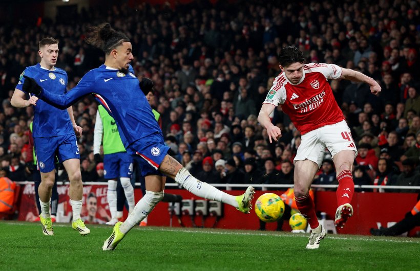 آرسنال يتأهل إلى نهائي كأس الرابطة الإنجليزية