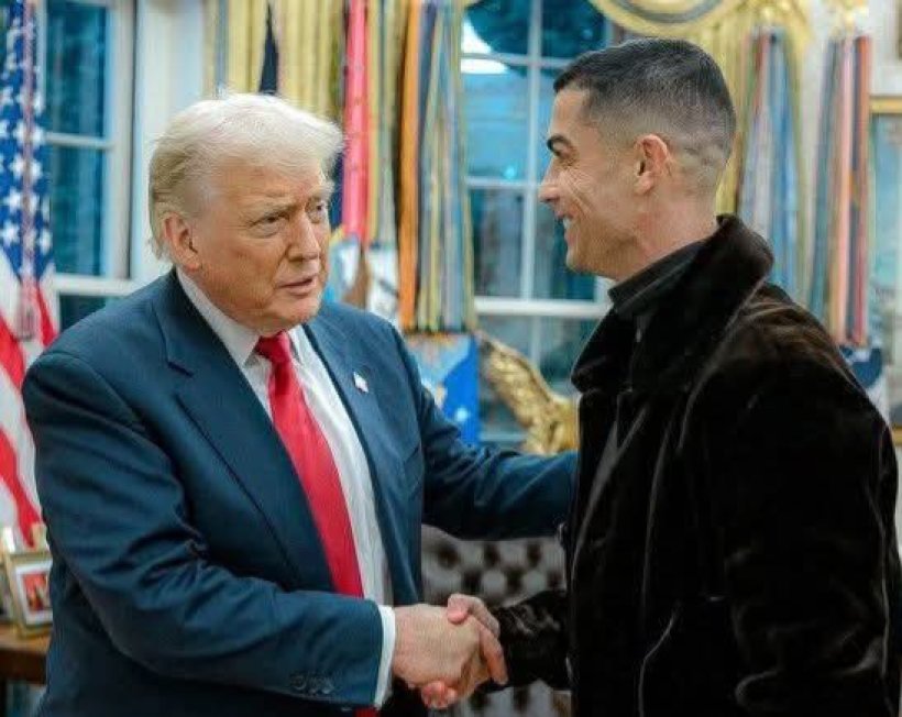 علاقة رونالدو بترامب تعزز فرصة انتقاله إلى الدوري الأمريكي