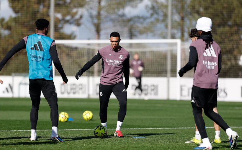 4 غيابات عن تدريبات ريال مدريد، والثلاثي يواصل التدرب بشكل طبيعي