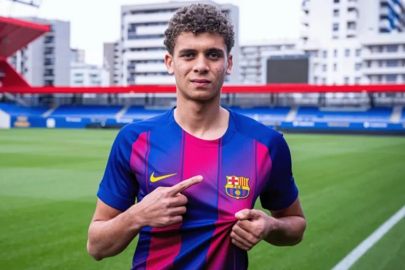 حمزة عبد الكريم يغيب عن قائمة برشلونة أتلتيك لمواجهة بارباسترو