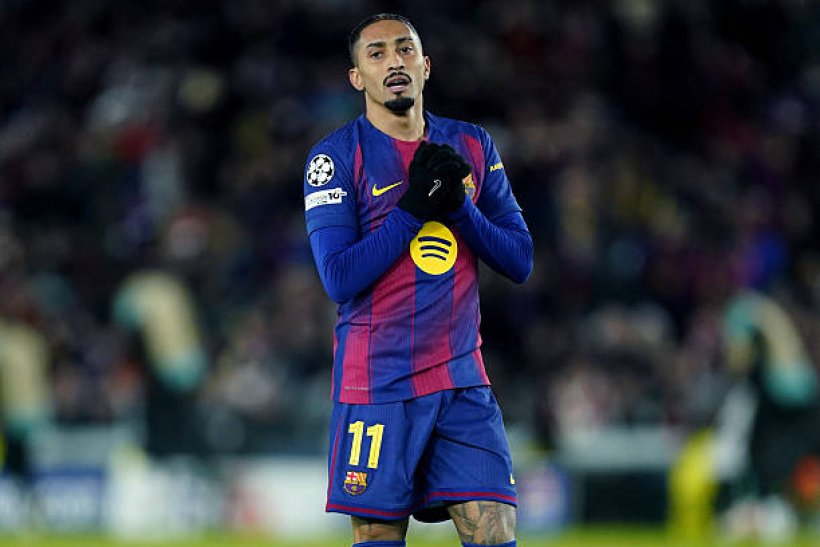 شكوك حول مشاركة رافينيا أمام أتلتيكو مدريد