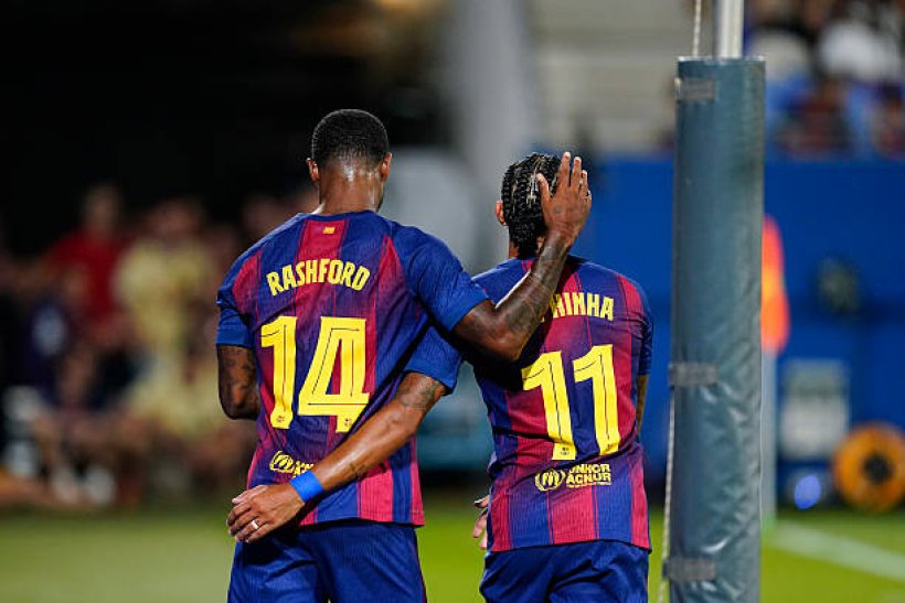 راشفورد ورافينيا يغيبان عن تدريبات برشلونة قبل مواجهة أتلتيكو مدريد