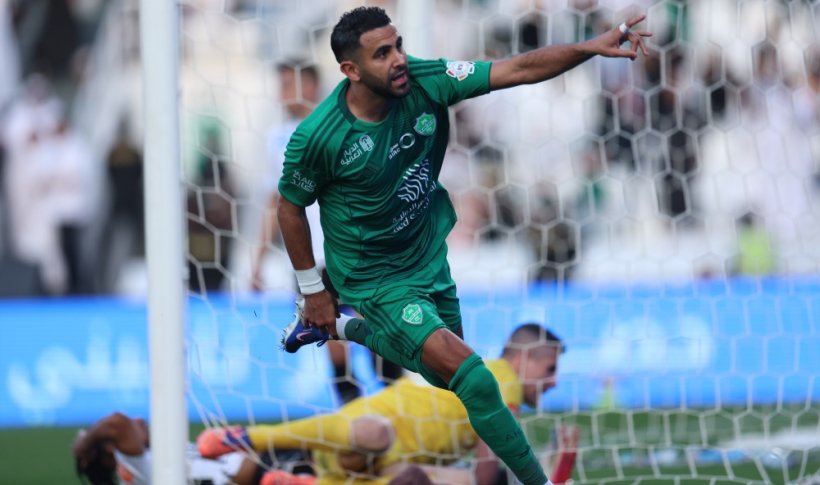 محرز يعزز أرقامه القياسية في دوري روشن