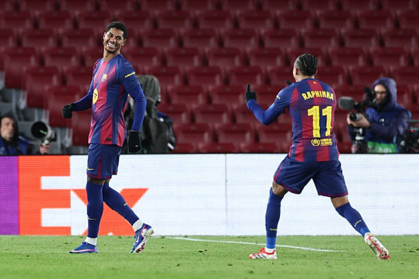 موقف رافينيا وراشفورد من المشاركة في مواجهة جيرونا