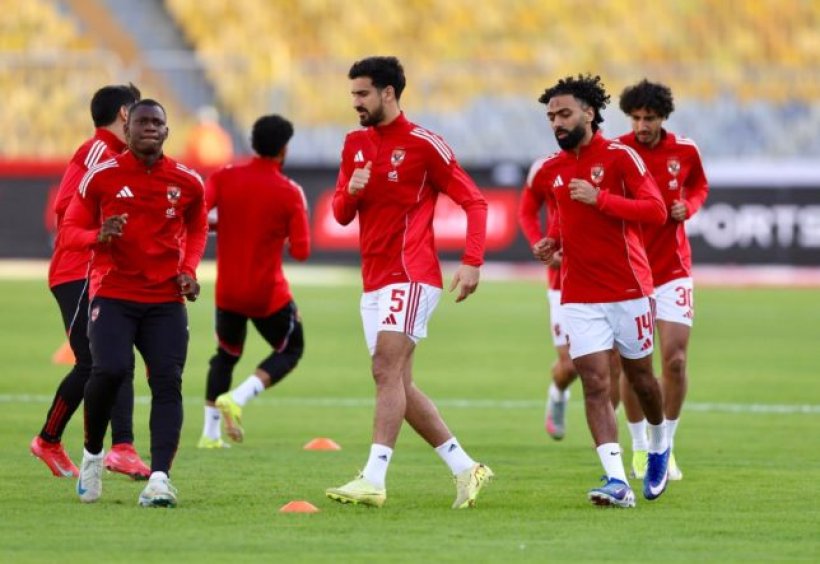 الأهلي يختتم استعداداته للجيش الملكي