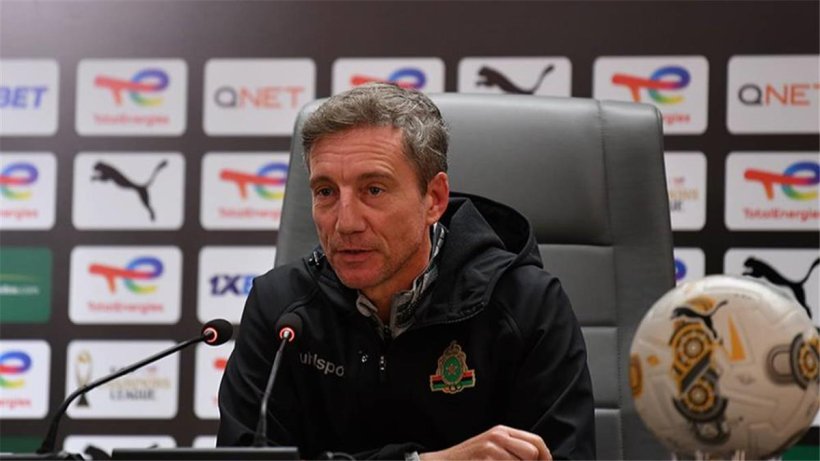 مدرب الجيش الملكي: المباراة كانت صعبة وأهنئ الفريقين على التأهل