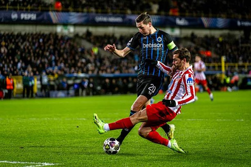 التعادل الإيجابي يحسم مواجهة أتلتيكو مدريد وكلوب بروج