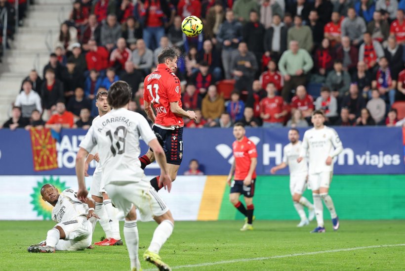 ريال مدريد يسقط أمام أوساسونا في الليجا