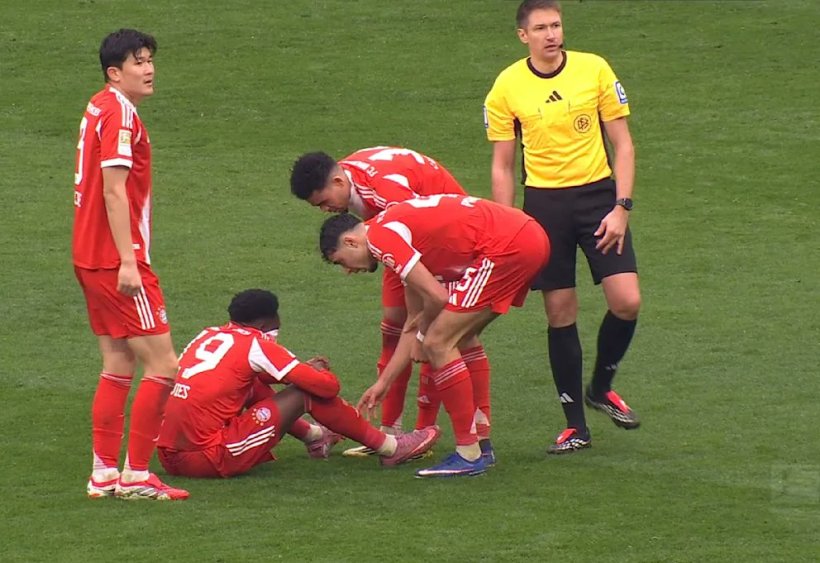 إصابة ديفيز تضرب بايرن ميونيخ خلال مواجهة فرانكفورت في