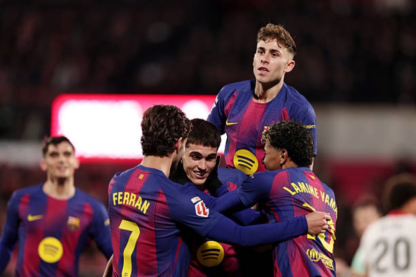 رباعي برشلونة مهدد بالإيقاف في مواجهة الإياب أمام نيوكاسل