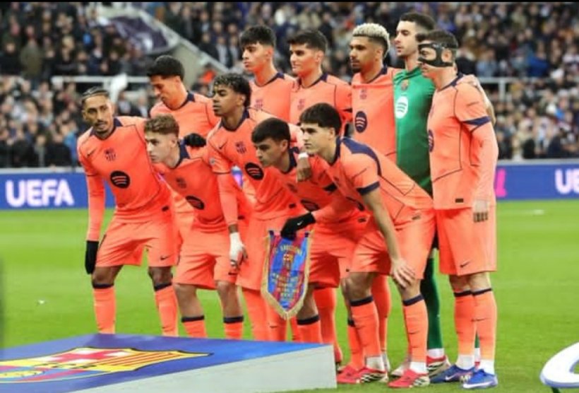 برشلونة يسجل رقماً قياسياً بأصغر تشكيلة في دوري الأبطال