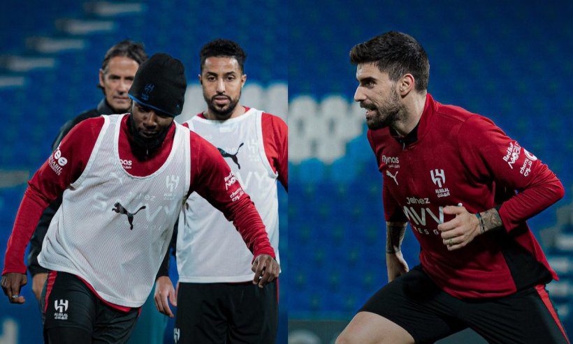 الموقف النهائي لثنائي الهلال المصاب قبل مواجهة الفتح