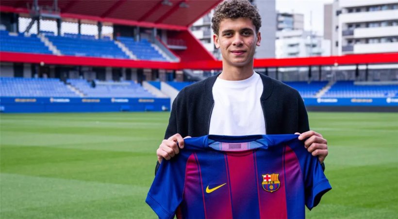 حمزة عبد الكريم أساسيًا في تشكيل برشلونة للشباب
