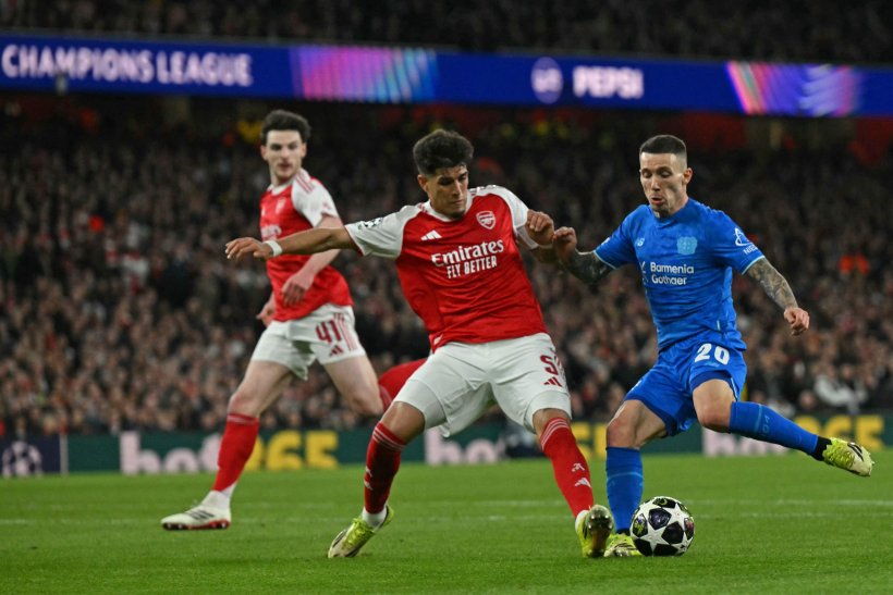 آرسنال يضرب ليفركوزن ثنائية ويعبر إلى ربع نهائي دوري الأبطال