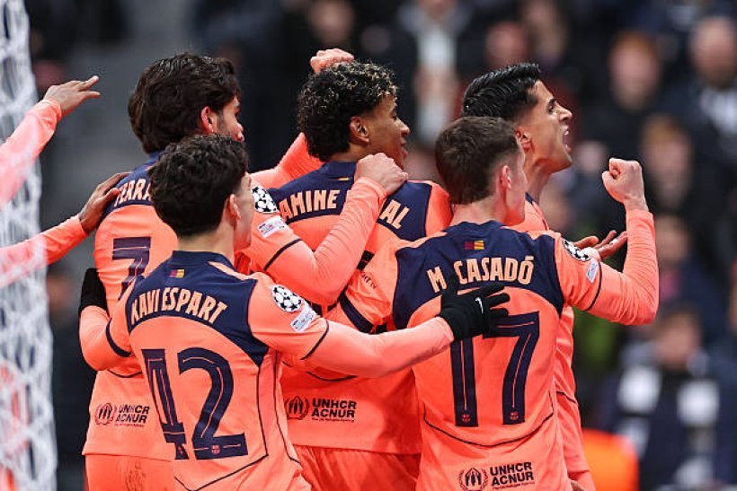 قائمة برشلونة لمواجهة نيوكاسل في دوري الأبطال