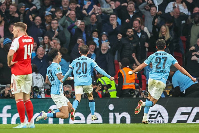 مانشستر سيتي يتوج بكأس كاراباو على حساب أرسنال