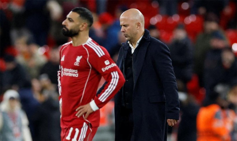 ليفربول إيكو: خلاف صلاح وسلوت وراء رحيل النجم المصري