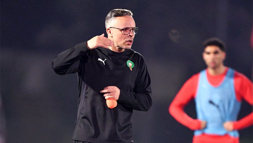 المنتخب المغربي يختتم استعداداته لمواجهة باراغواي وديًا