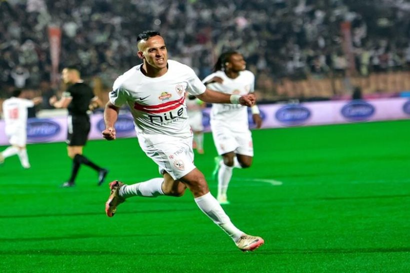 جهاز الزمالك يتابع لاعبيه الدوليين قبل مباراة المصري