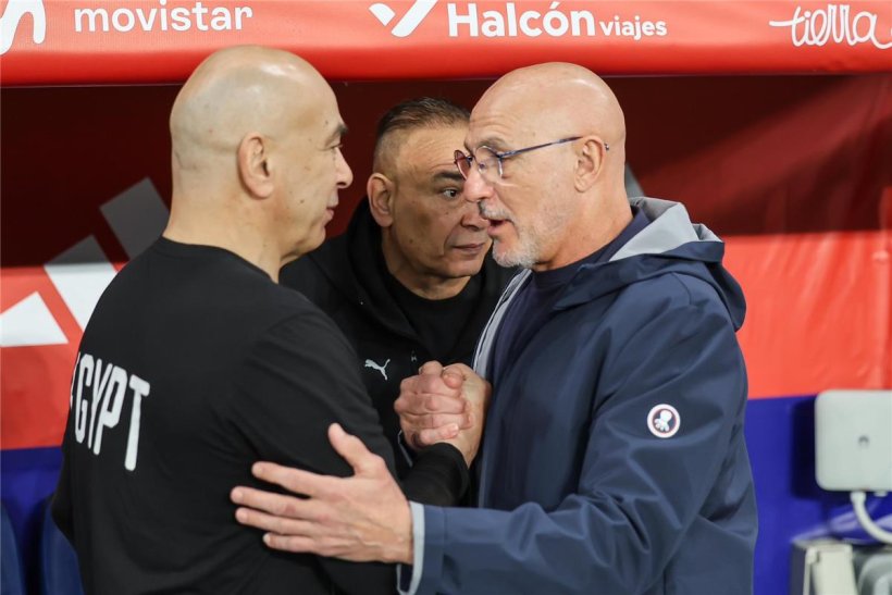 دي لا فوينتي: مباراة مصر صعبة وأداء شوبير كان حاسمًا