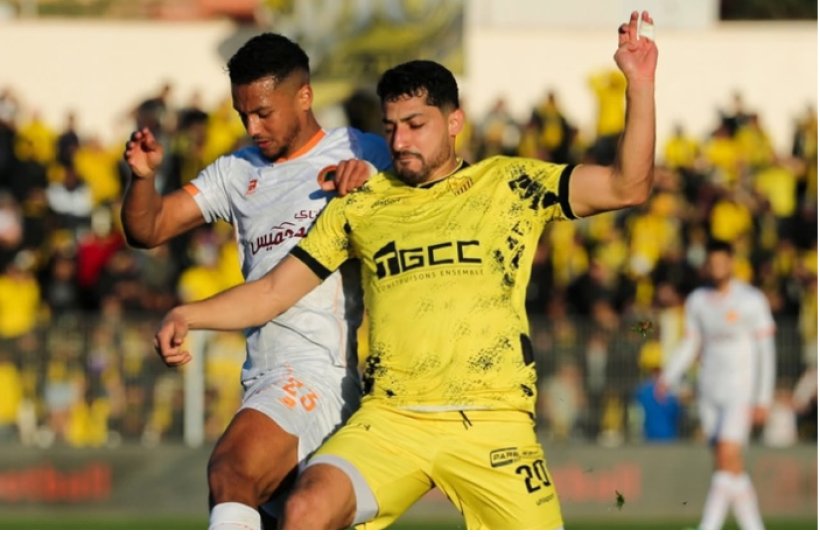 تعادل نهضة بركان والمغرب الفاسي في الدوري المغربي