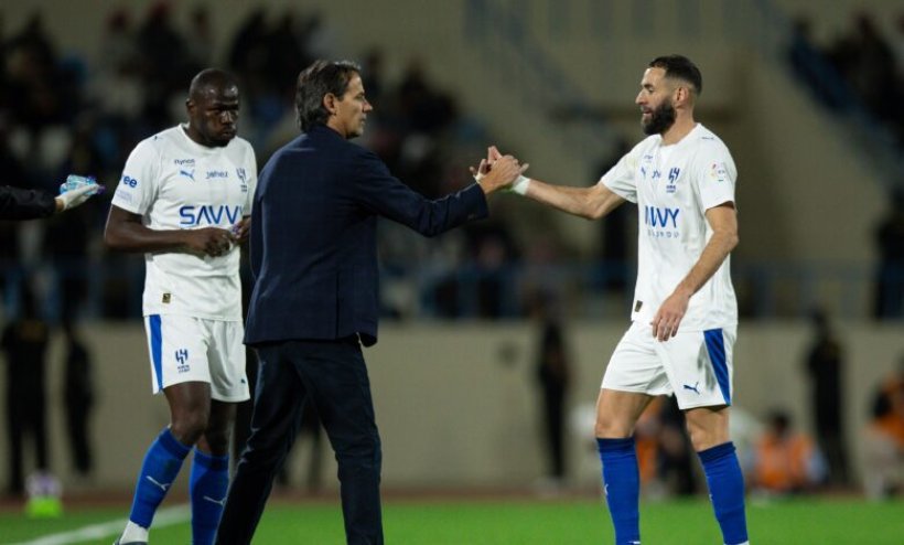 إنزاجي يكشف الموقف النهائي لبنزيما والدوسري أمام الخلود