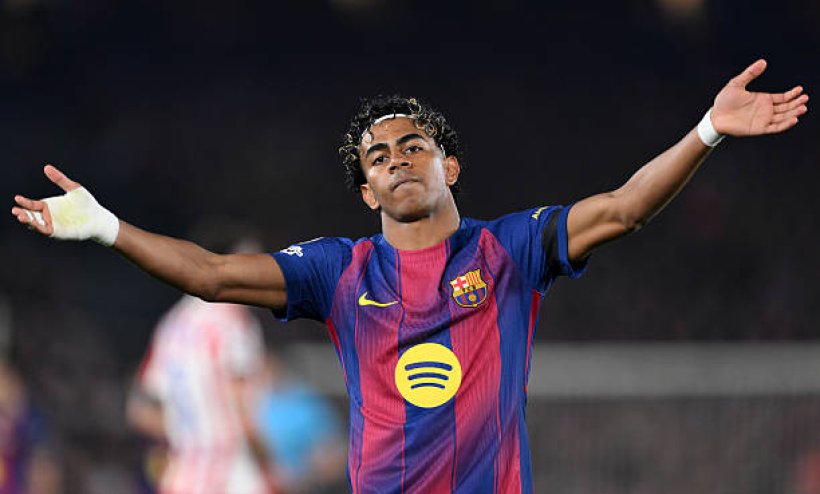 رسالة لامين يامال عقب الهزيمة أمام أتلتيكو مدريد