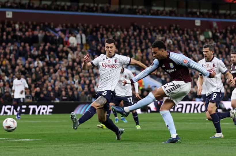 أستون فيلا يسحق بولونيا ويتأهل لنصف نهائي أوروبي إنجليزي خالص