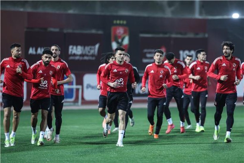 الأهلي يواصل تدريباته استعدادًا لبيراميدز